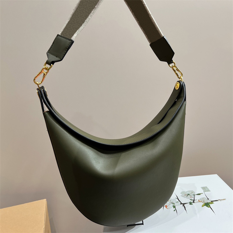 

Luxury Designer Shoulder Bags Womens Fashion LUNA Underarm Bag Casual Vintage Handbgas Purses Brands Design Leather Crossbody Bags, L1