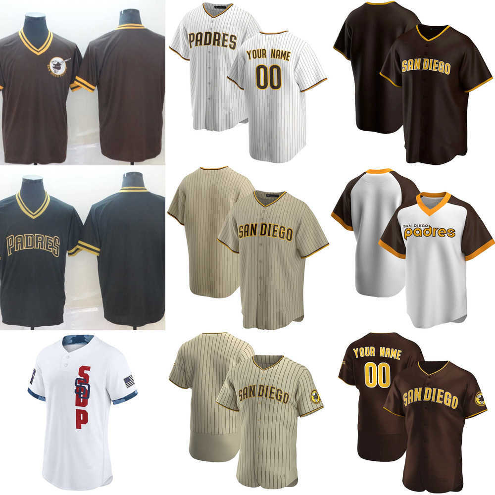 

2023 Custom Jersey Mens women Youth San Diego''Padres''44 Joe Musgrove 23 Fernando Tatis Jr. 51 Trevor Hoffman 13 Manny Machado Baseball Jerseys, Color
