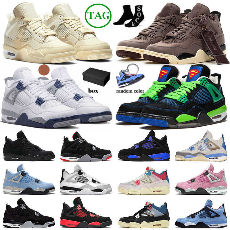 

Jorden Shoes Jorda 4 Jumpman 4s IV Big Size 13 Doernbecher Jorden4s Offs White Midnight Navy Pink Military Black Cat Bred Sports, 40-47 denim