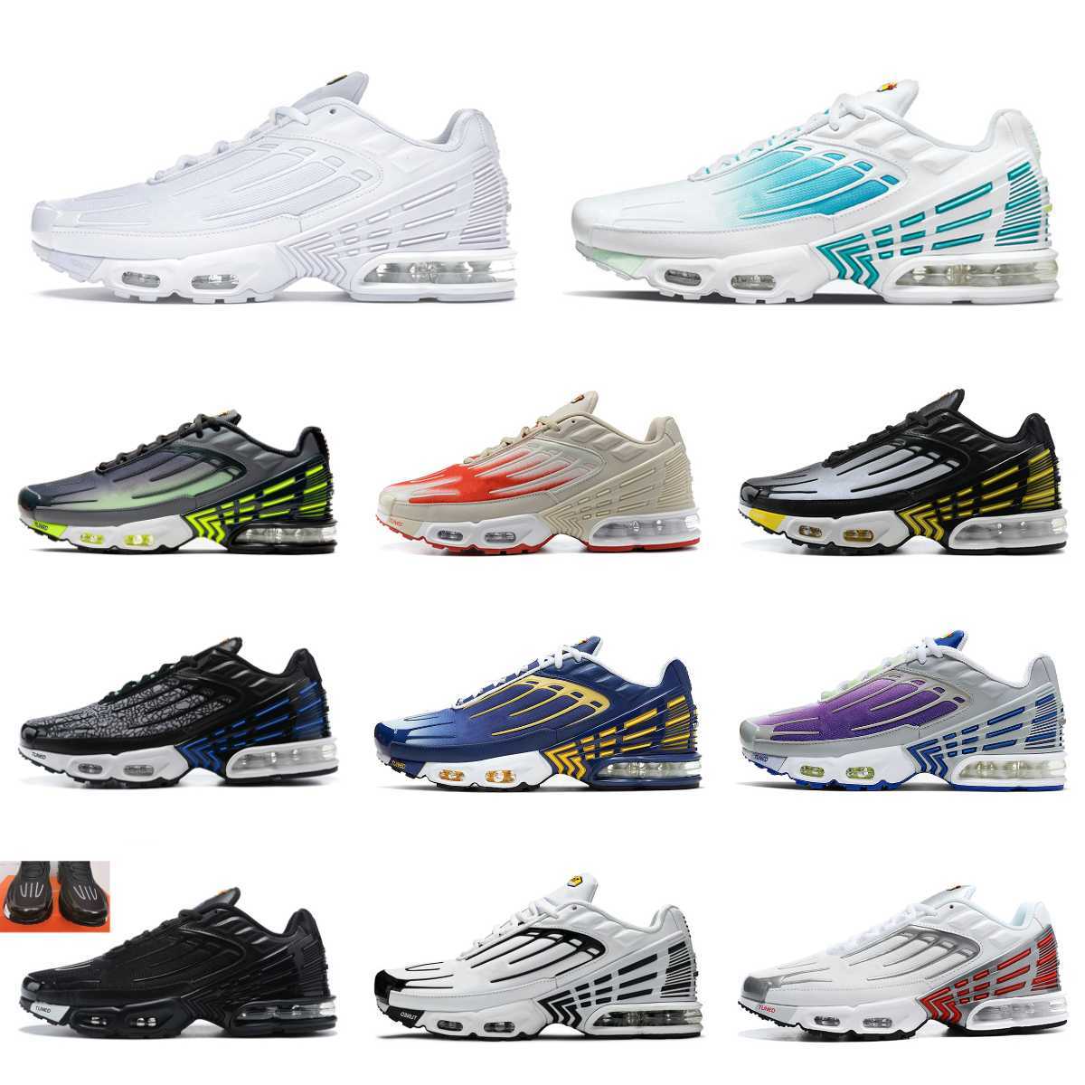 

2023 Discount Tn Plus 3 Tuned Men Sports Shoes III 3s Laser Blue White Vast Grey Obsidian Hyper Violet Deep Parachute Ghost Green Triple Black Leather Trainer Sneakers, Please contact us