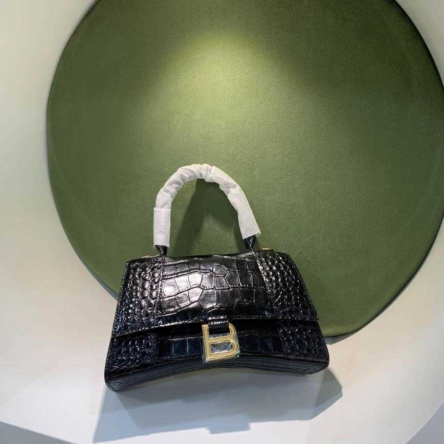 

2023 Women Bags Factory Handbags 55%off Exquisite Leather Women's Crossbody Hourglass Bag Designer Luxury Shoulder Handbags, Black3