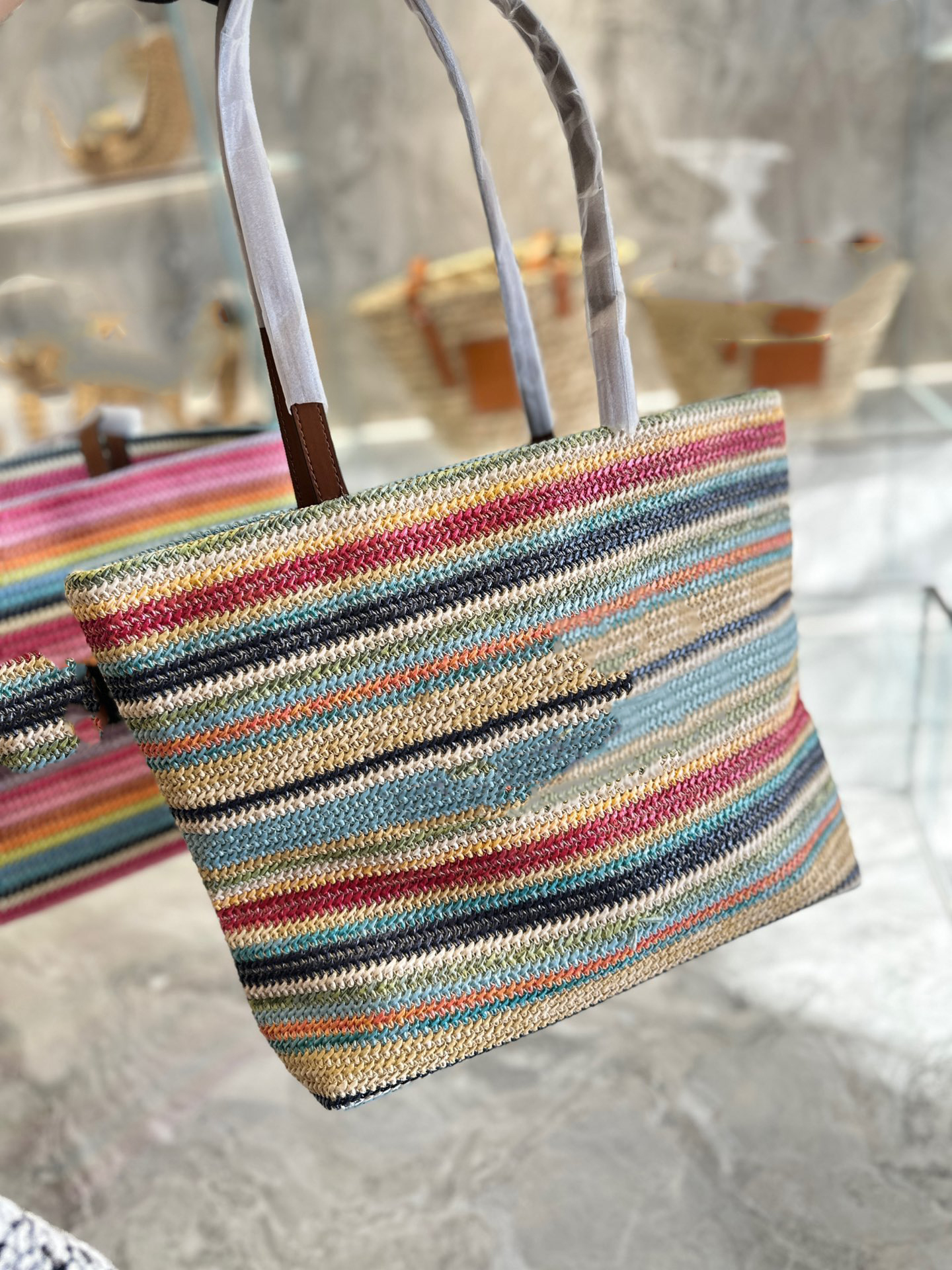 

Drawstring Large Fashion Miui Basket Straw bag fashion womens luxurys designer summer miu beach plaited shoulder bags woman handbag bucket totes u4Mr#h