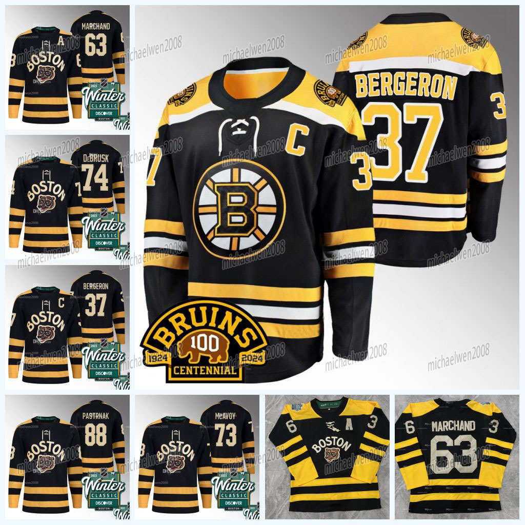 

Boston 37 Patrice Bergeron Bruins Jersey Charlie Coyle David Krejci Craig Smith Jake DeBrusk Brad Marchand Taylor Hall David Pastrnak Charlie McAvoy Linus Ullmark, Yellow