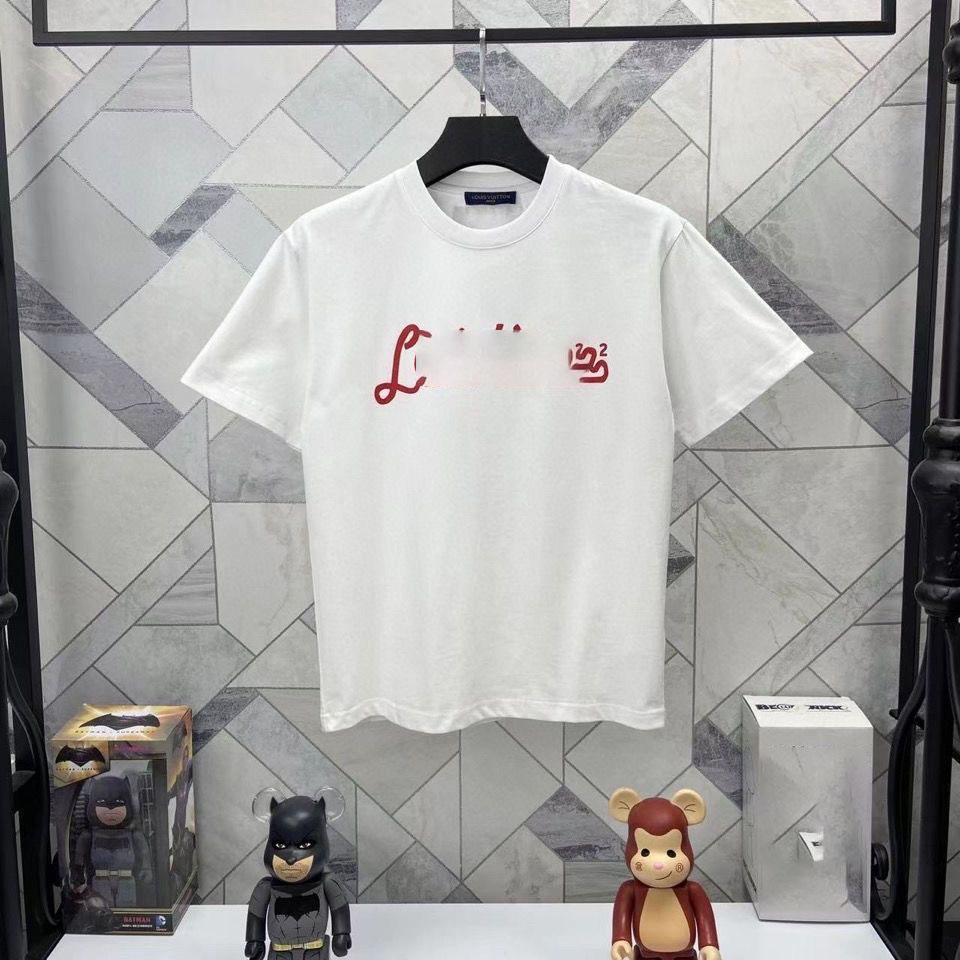 

Designer Mens T-Shirts 100% cotton Summer Comfortable Breathable t shits Men Women Quality Tees Casual O-neck Cotton size S-4XL.pdd01, White