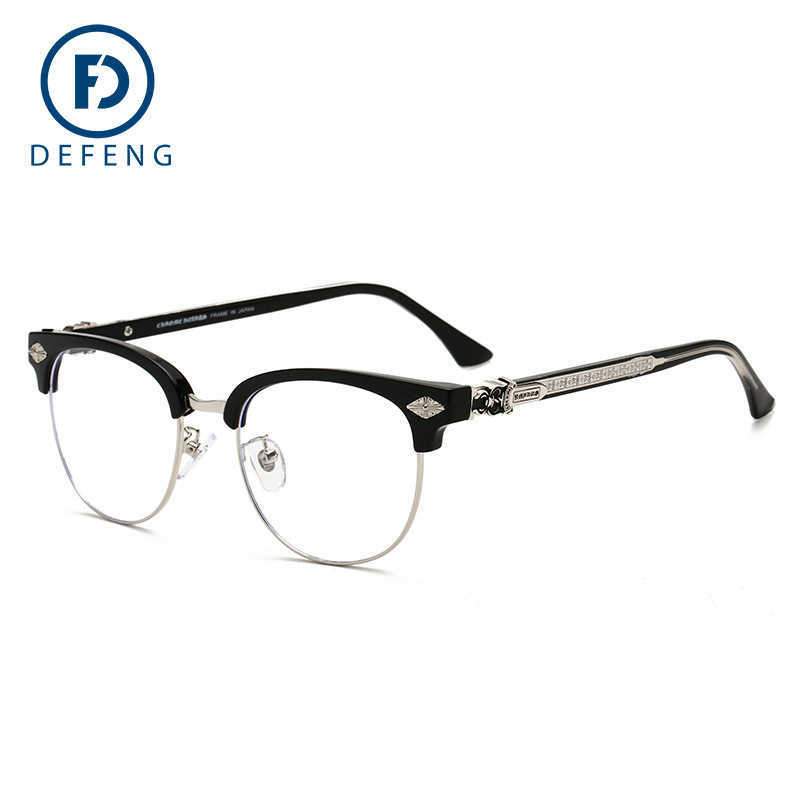 

Ch Cross Sunglasses Frames Designer Luxury Heart Men Eyeglass Chaokro Plate Quality Anti Blue Light Glasses Myopia Mark Chromes Women Brand Lxo4
