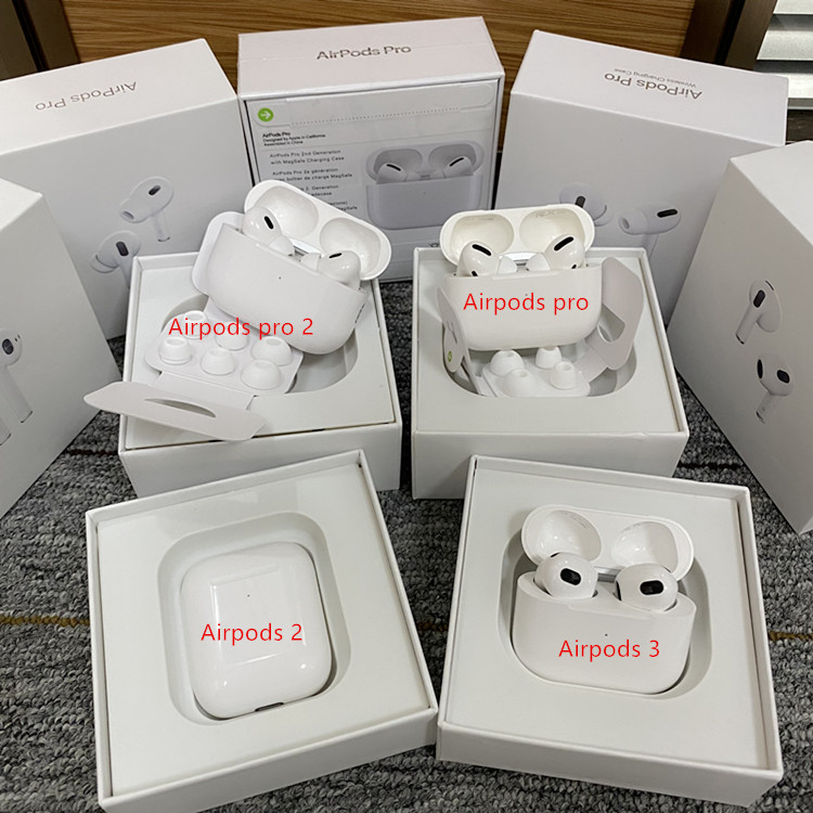 

Generation 3 airpods pro 2nd generationEarphones Airpods pro2 Rename GPS Wireless Charging Bluetooth Headphones Pods 2 Earbuds headset airpods pro TWS, Valid serial number