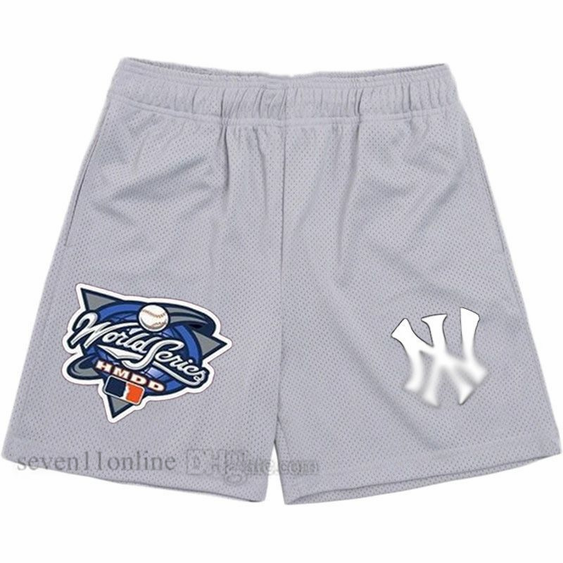 

2023 Eric Emanuel Ee Basic Mens Shorts Gray Grey Color " New York Sportpants Tide women Fitness Short Mesh Breathable Beach Pants Sports Series Shorts Size M, 14