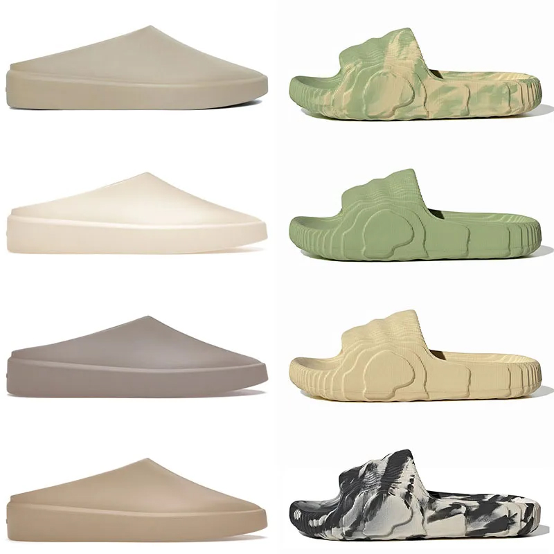 

Women Adilette 22 Slides Designer Sandals Beach Shoes Outdoor Mens Magic Lime Desert Sand Green Glow Orange Resin Foamrunner Sliders Sandels Coact Shoes, B1 bone 36-47