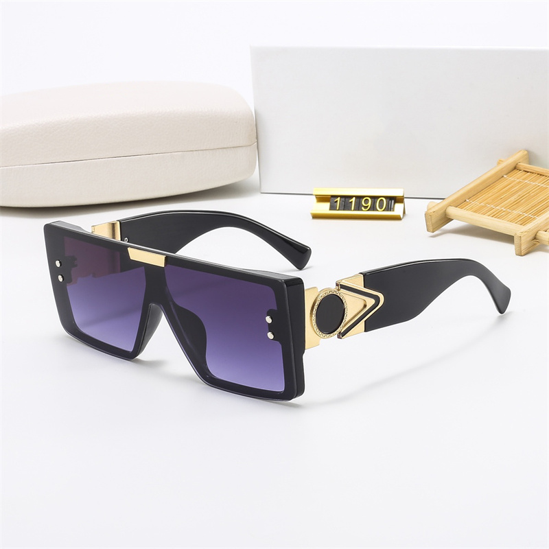 

Men Designer Sunglasses Fashion Classic Full Frame Eyeglass For Mens Driving Womens Traveling Goggle Adumbral Sun Glasses