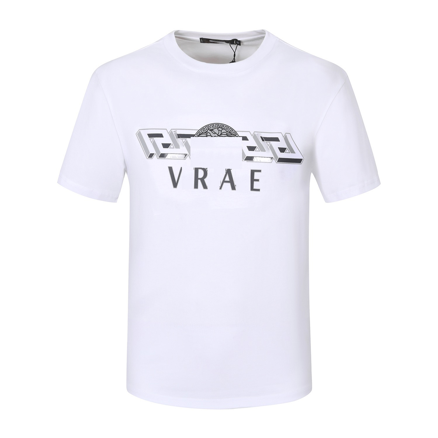 

Men's mens t shirt Womens designer tee summer Breathable luxurys 230g double cotton plain t shirts printing tee wholesale cotton twill fabric Breathable Asia XXXL, White