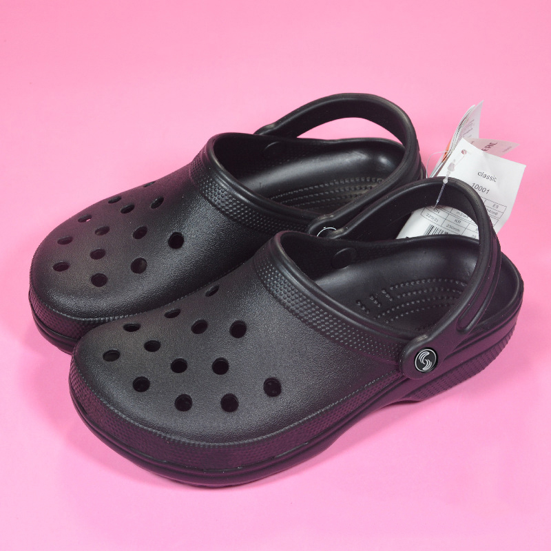 

clog classic designer sandal summer beach waterproof slide adult kids black white brown men women slippers Nursing indoor outdoor shoes, #6 c8-m11