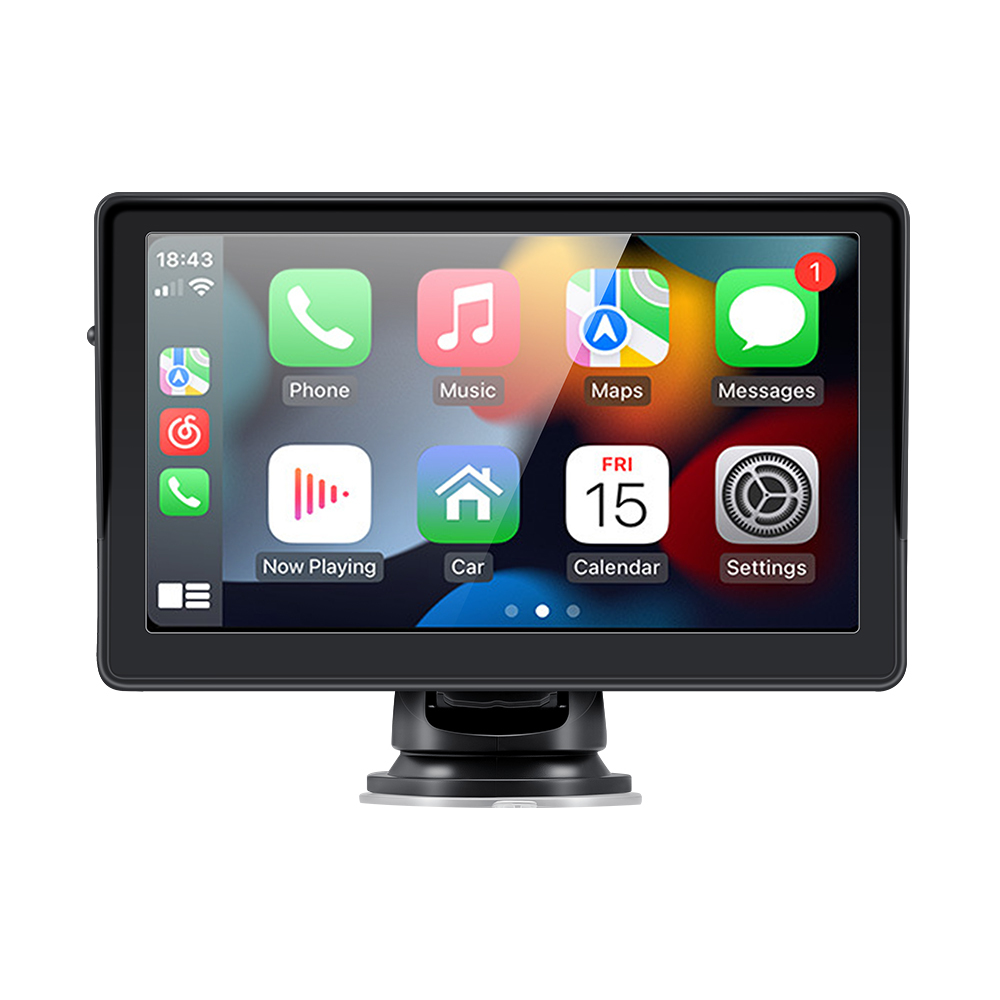 

Portable CarPlay USB Multimedia Player Android Auto Monitor AirPlay Phone Mirror Link Display for Car Bus SUV Pickup Taxi Truck Lorry Van MPV