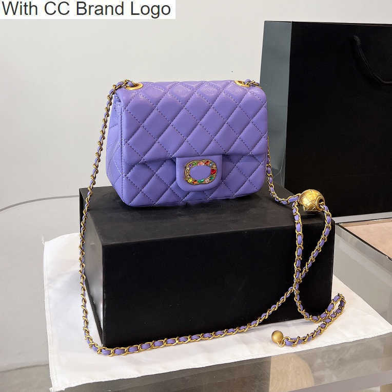 

CC Cross Body Designer Color Diamond Flap Bags Classic Mini Lambskin Quilted Vintage Hardware Matelasse Chain Crossbody Wallets Womens Luxury Handbags Card Coin, Pink