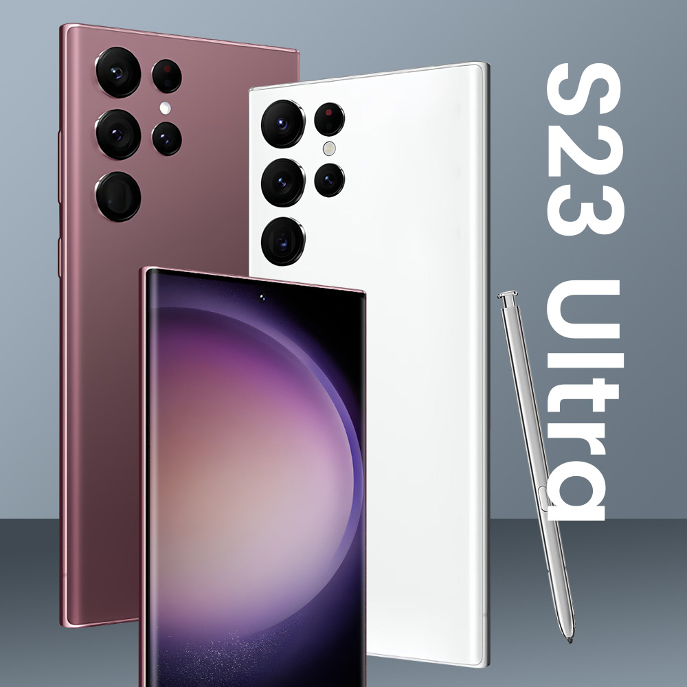 

2023 Best-Selling in Stock S23 Ultra 5G Cross-Border Mobile Phone 7.3-Inch Large Screen High-End All-in-One Machine Foreign Trade Delivery