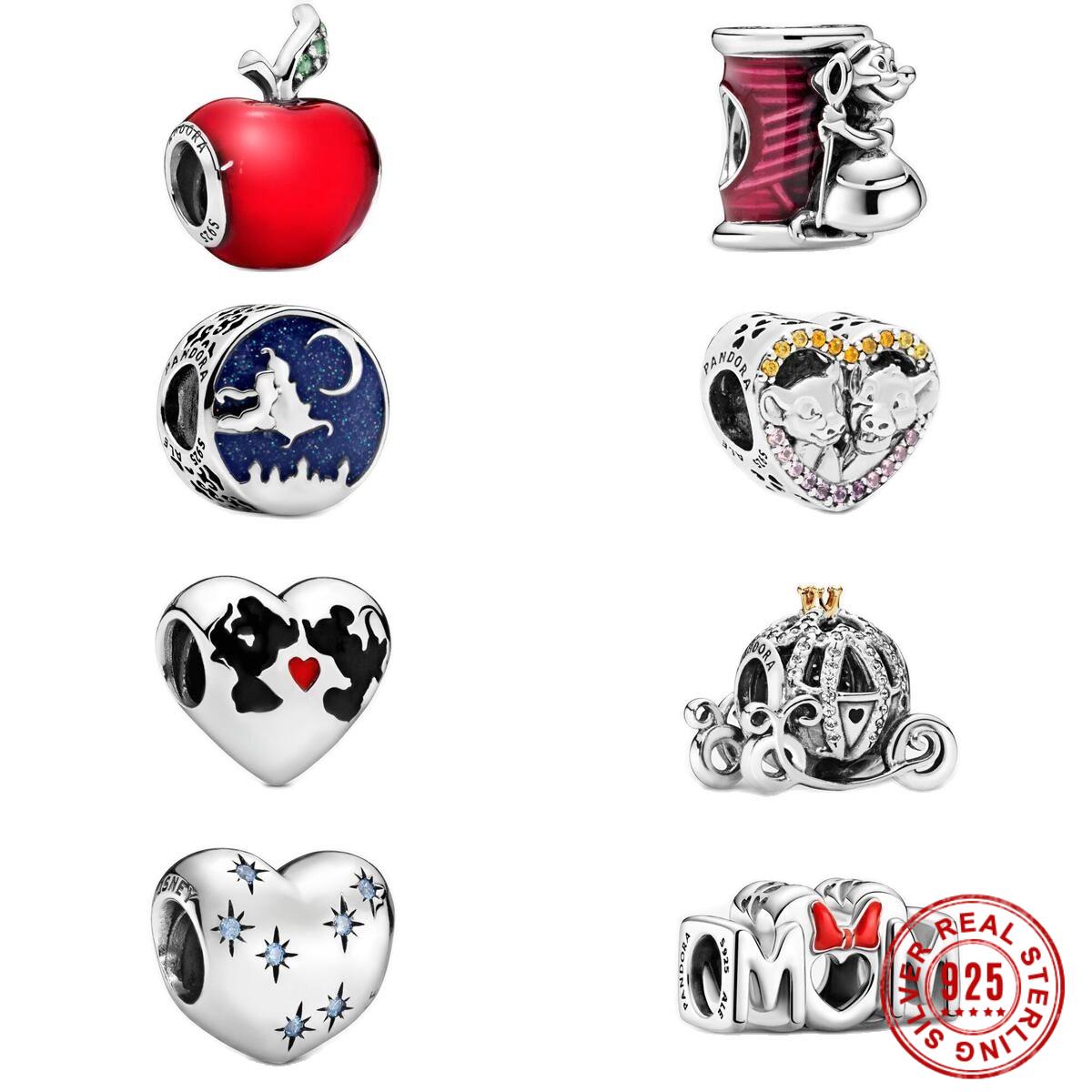 925 Pounds Silver New Fashion Charm Pandora - Women's, Original Bracelet, Jewelry Manufacturing, DIY Bracelet, Christmas Gift