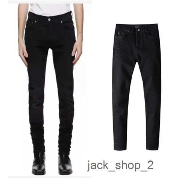 

Washed Trend amirly European RC9S Slim Patch New Wrinkled Am and American Ripped Casual Jeans Star Fit for Men Women 5 GDKY, 003