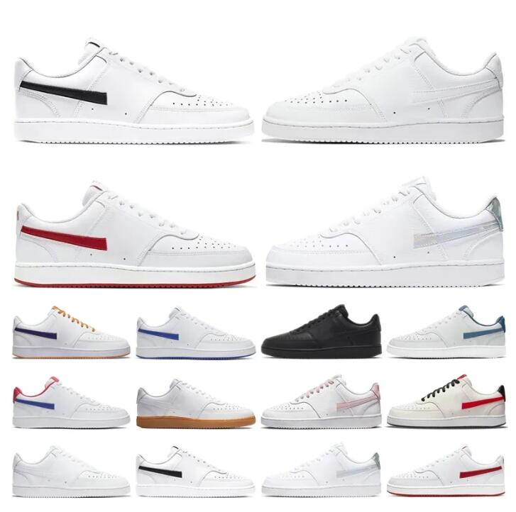

Running Shoes Casual shoes Trainers Sports Sneakers Court Vision lo Designer Triple White Black Game Royal Navy Rose Pink Sail University Red 36-46