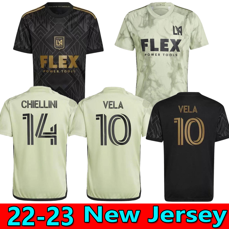 

22 23 BALE Los Angeles FC Soccer Jerseys LAFC ROSSI VELA Home Black AWAY Football Shirt BLESSING DIOMANDE Short Sleeve Fans Jerseys Higuain