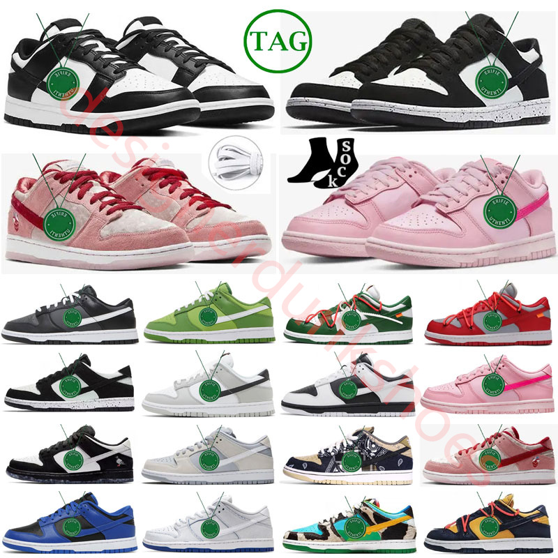 

2023 designer dunks shoes men women sneakers black white unc photon dust green sail grey fog syracuse michigan triple pink green dunks kentucky trainers sports shoes, Color # 45