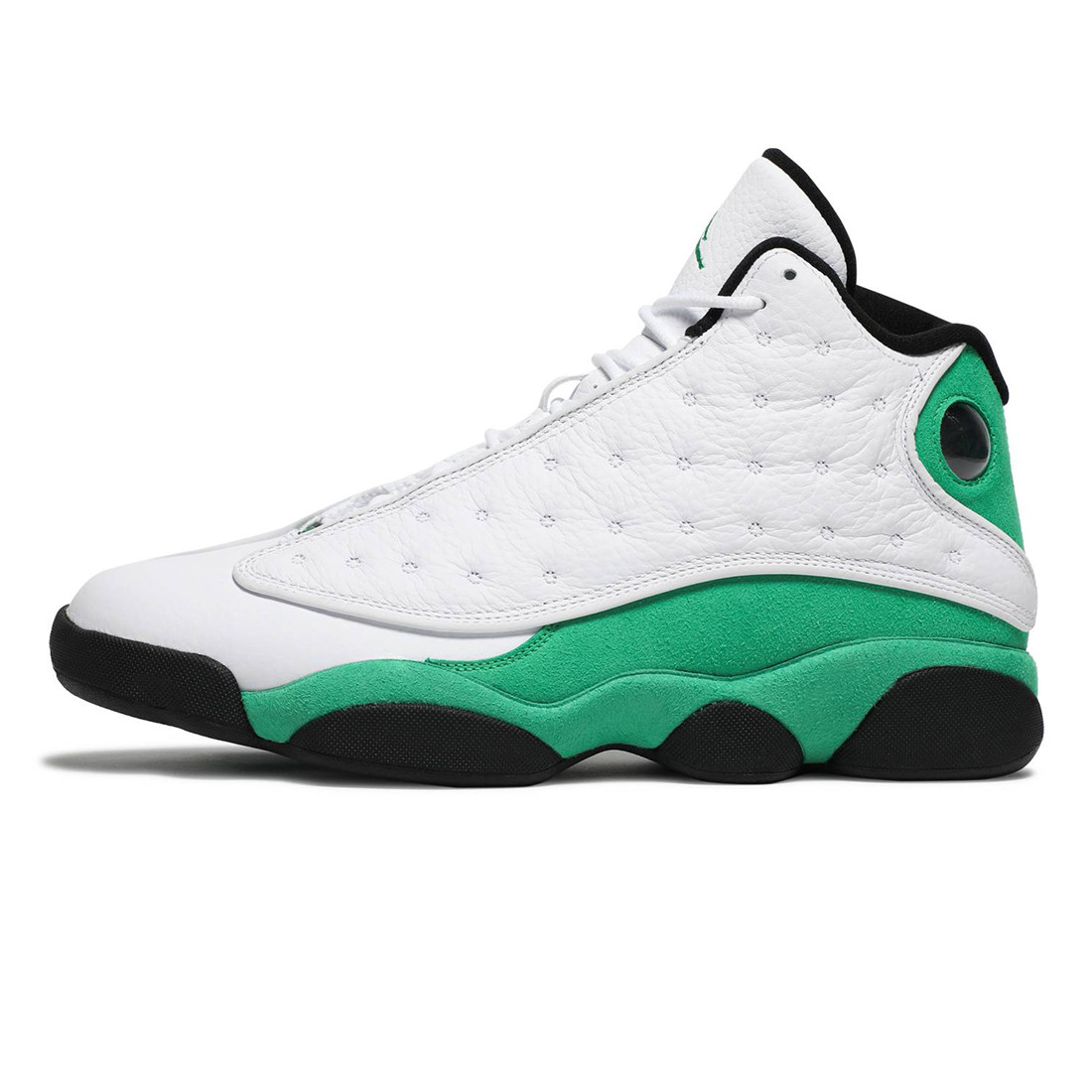 

Jumpman 13 13s Lucky Green Designer Basketball Shoes Original Quality Mens Womens XIII White Lucky-Green Outdoor Sports Sneakers Size US5.5-12
