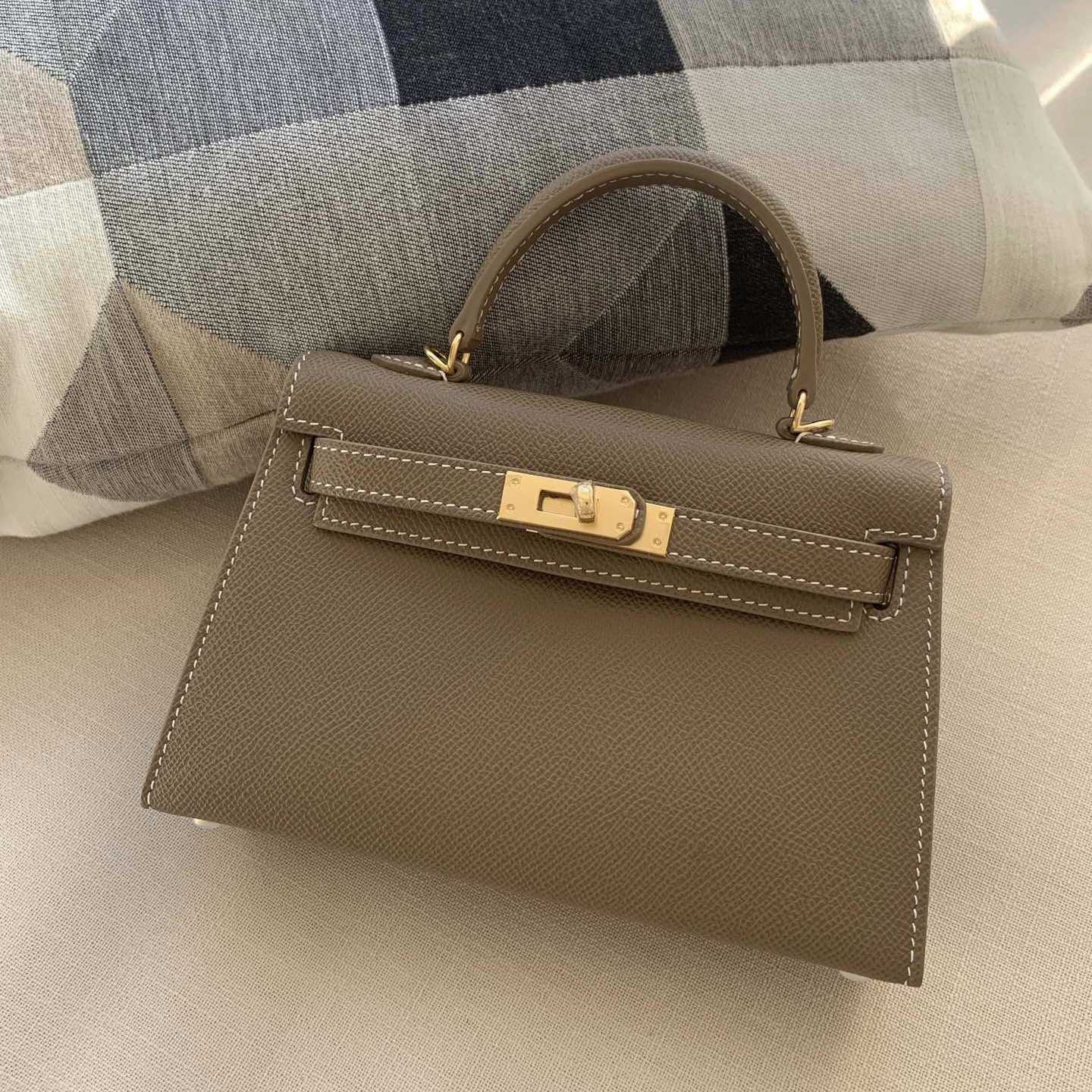 

Factory Wholesale Women's Bag generation small texture leather handbag messenger bag Shoulder Messenger Handbags 55%off, Golden brown