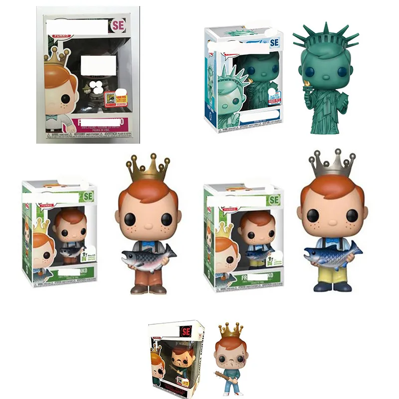 

new figures funko pop se clown trout catcher statue of liberty figure, Multicolor