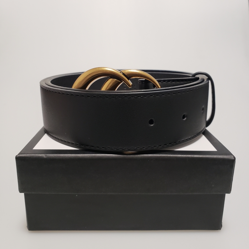

Fashion Classic Men's Designer Belts Men's and Women's Casual Smooth Buckle Deluxe Belts 19 Colours Width 2.0cm 3.0cm 3.5cm 4.0cm No Box, Belt