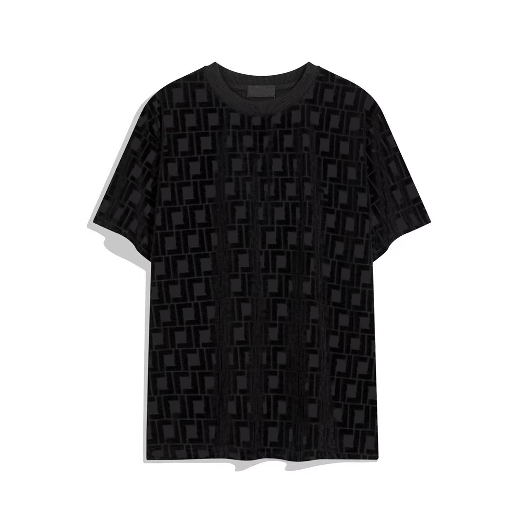 

Embossed luxury letters Mens lady Designer T Shirt letter printing cotton short sleeves selling high-end brand clothing