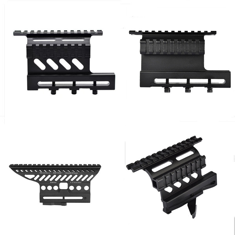 

10 Styles Tactical Quick Release Scope Mounts Picatinny Weaver Side Mount Rail for AK SAIGA