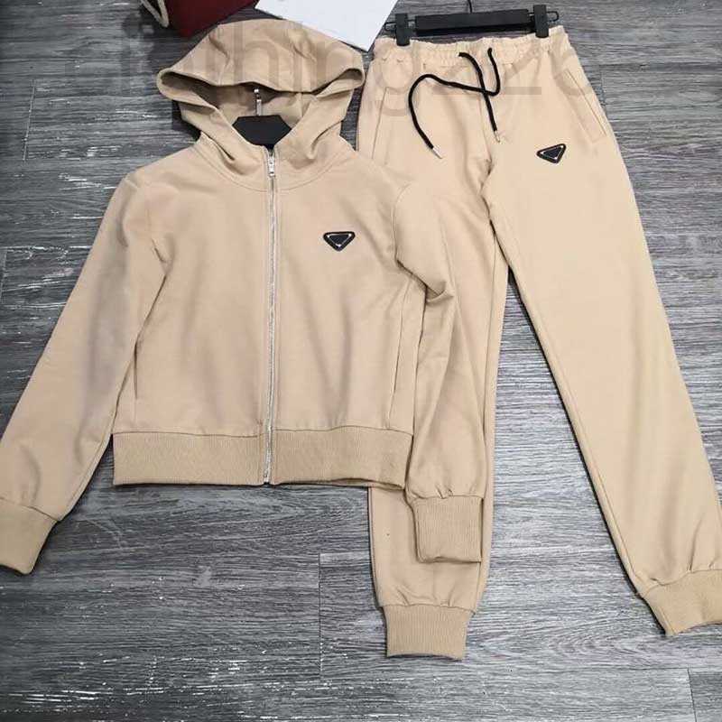 

designers Womens Two Piece Sets Classical Spring Cardigan Hoodie Simple Casual Pant Fashion Tracksuit High Streemt Element Women's Clothing, 22