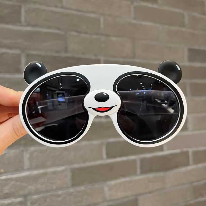 

Cute panda glasses sunglasses Adult Children Boys Girls Sunglasses baby Sunglasses cartoon party glasses