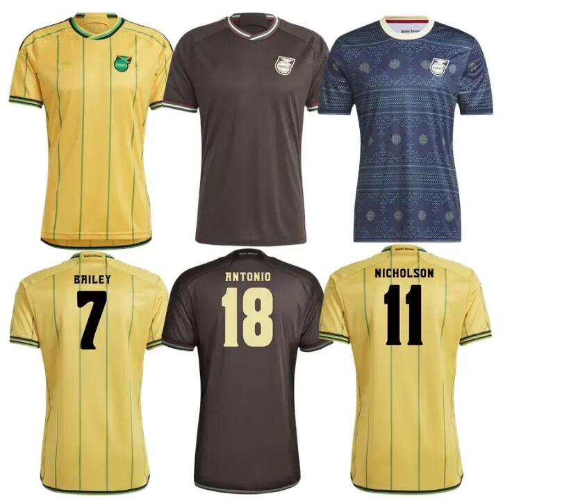 

2023 Jamaica soccer jerseys 23 24 national football team Bailey ANTONIO REID Nicholson LOWE MORRISON home away training shirt