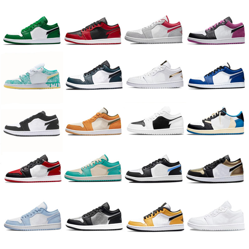 

Jumpman 1 Basketball Shoe Men Running Shoes Womens designer Sneakers Trainers Skateboard White blue black University Red yellow Barb run sports size 36-46, 61