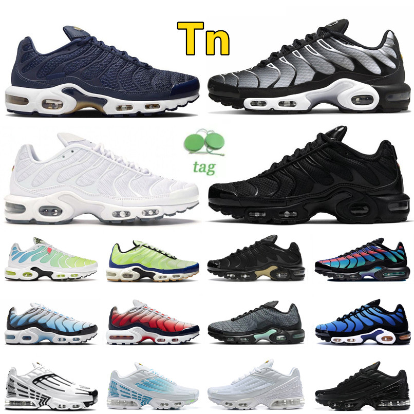 

air running shoes max plus tn tns tn3 mens sneakers Triple White Black Fr.Football Federation Ice Fire Hyper Blue M.Frank Rudy men women trainers sports sneakers, Color#39