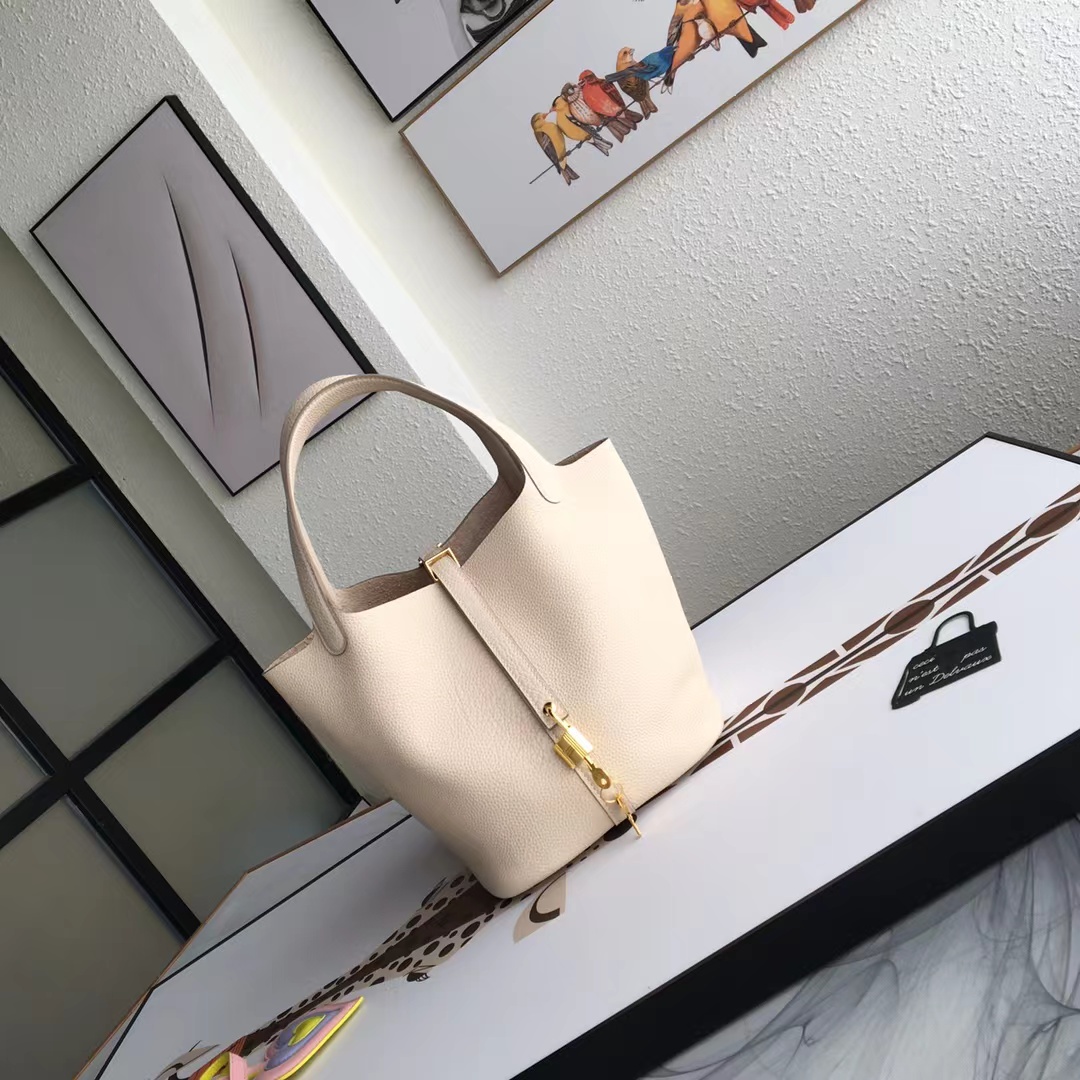 

10A Luxury women's Tote Bag Classic Designer handbag Premium TC Leather Semi-handmade fashion Large Capacity shopping bag with original gift box packaging, Elephant grey