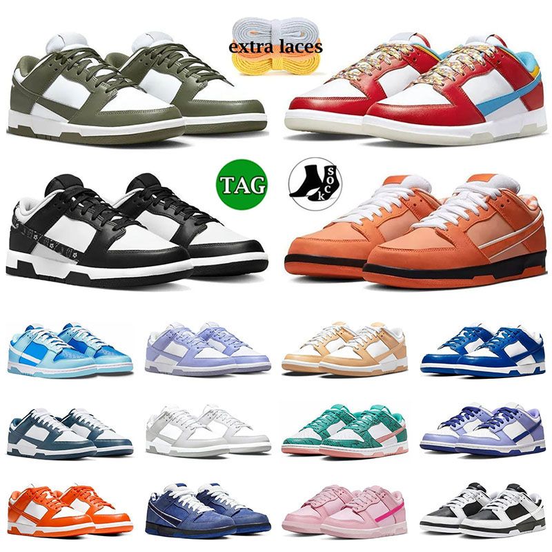 

2023 Mens Womens Designer Shoes US 12 Orange Purple Lobster Triple Pink Reverse Panda Unc Fog Grey La Dodgers Size 13 Mens Sneakers Medium, C82 36-45 pink black patent