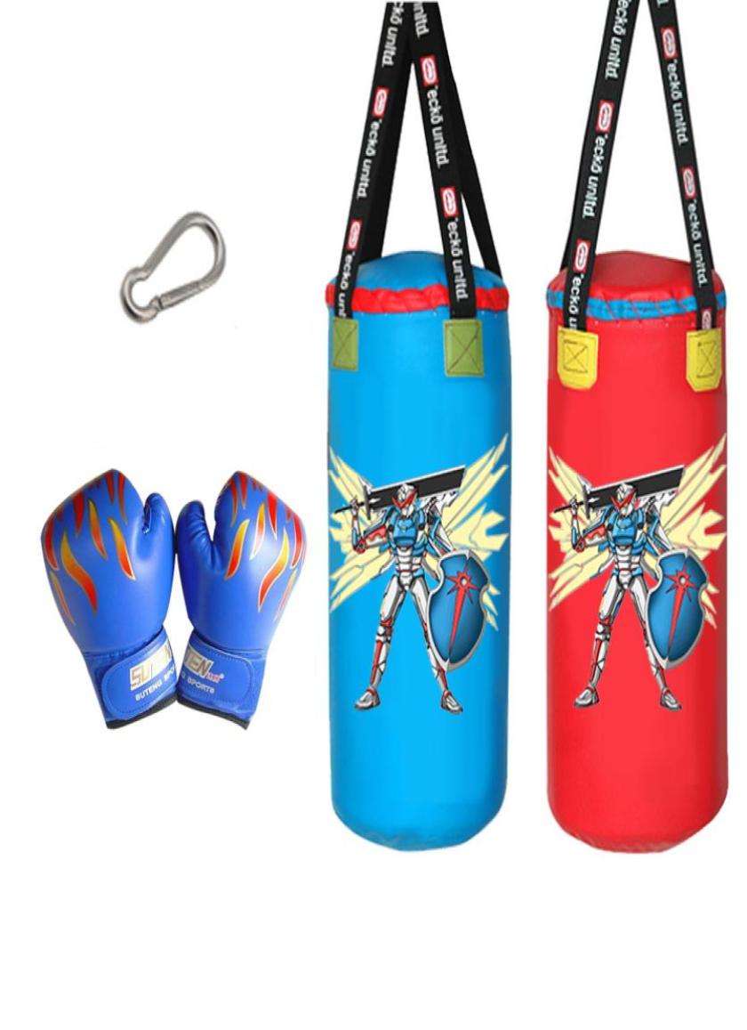 

Punching Bag with GlovesAdjustable Weight Premium Pu Leather Kids Great for Kickboxing Muay Thai MMA8185471
