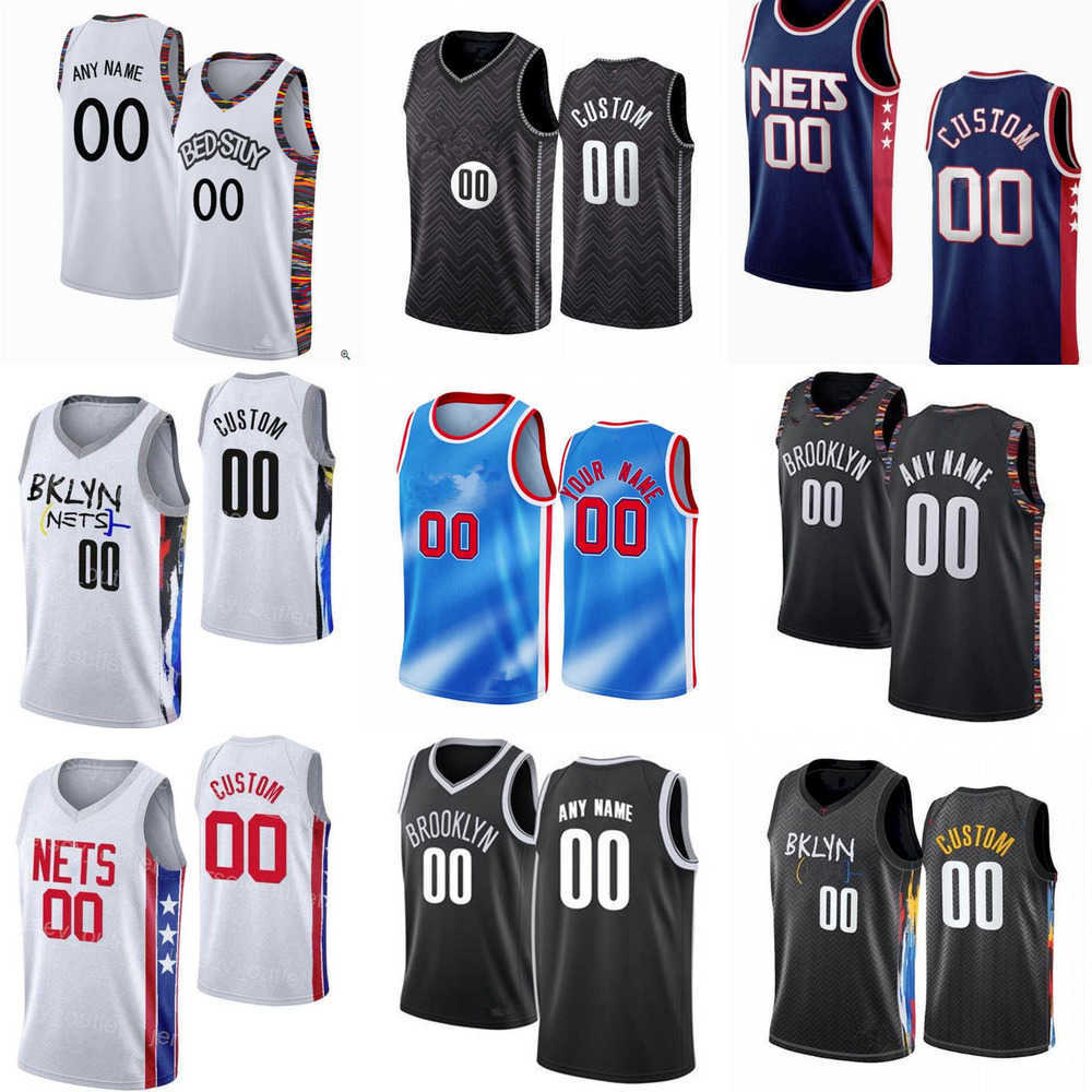 

Men Women Youth Brooklyn''Nets''Custom 26 Spencer Dinwiddie 1 Mikal Bridges 2 Cameron Johnson 9 Dru Smith 20 Day'Ron Sharpe Basketball Jerseys, Colour