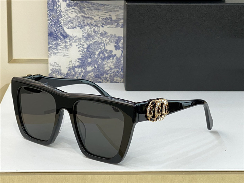 New fashion design square sunglasses 5465 acetate frame simple and popular style versatile outdoor uv400 protection glasses