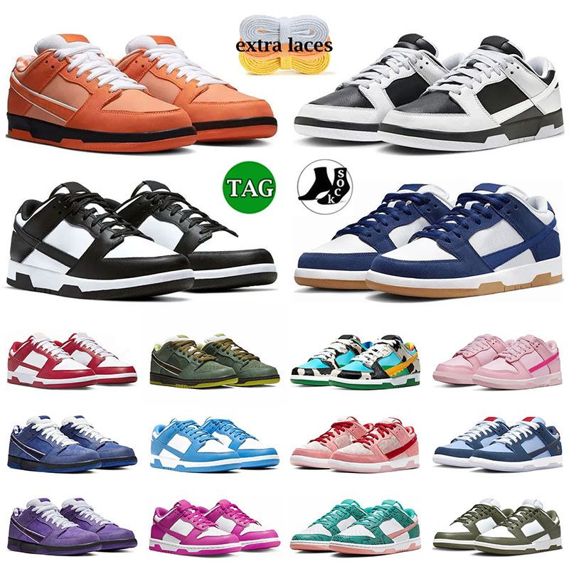 

Reverse mocha panda low running shoes mens womens cheap top quality designer sneaker triple pink ucn fog grey chunky dunky la doger oragne purple lobster trainers, C80 36-45 arctic fuchsia