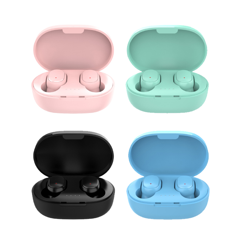 

Bluetooth V5.0 TWS Earbuds Earphone Headphone HIFI Sound Automatic Pairs Connect IPX4 Waterproof 5 Colors A6S Pro Authentic, Mixed color