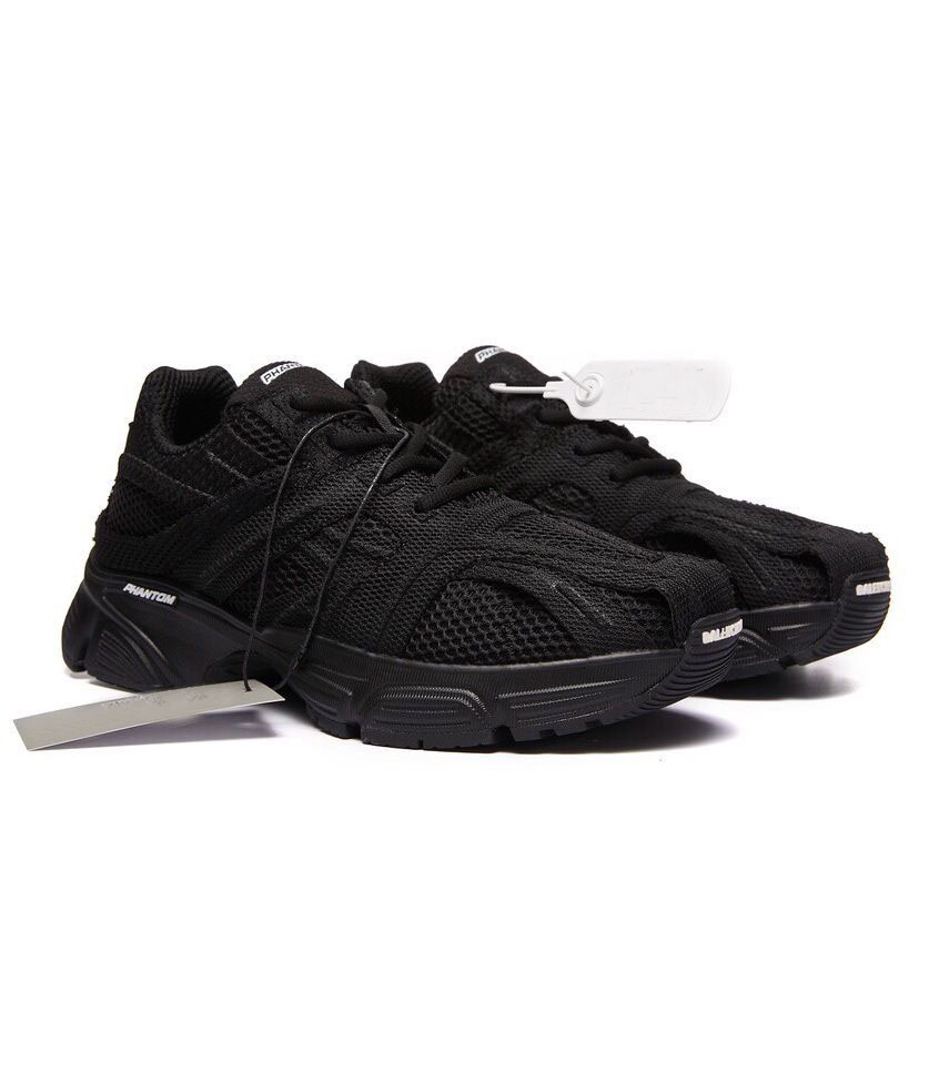 

Super-quality Phantom Men Sneakers Shoes Mesh Breath Fabric Rubber Sole Runner Sports Black White Skateboard Walking Low Top Footwear EU38-46
