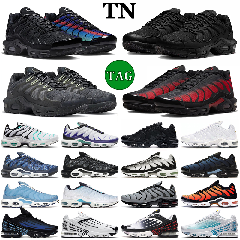 

tn plus 3 terrascape Running Shoes Men Women Triple Black Anthracite White Grape Ice Barely Volt Unity Hyper Blue Gradient Bred Mens Trainers Outdoor Sports Sneakers, 22