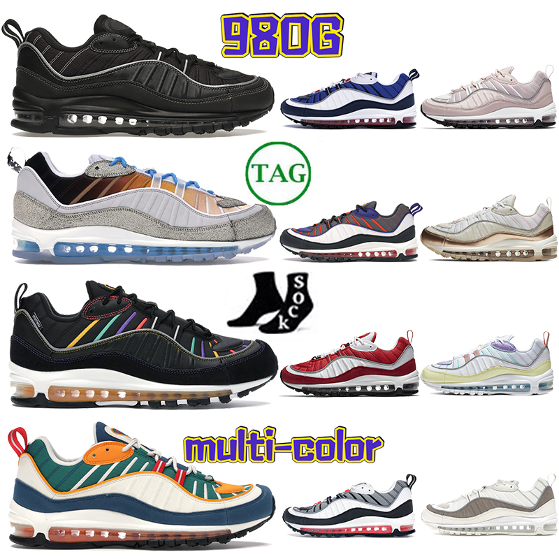 

2023 Designer 98og running shoes for men women fashion cushion Gundam Gym Red Gunsmoke Team Orange mens sneakers Martin multi-color sports shoes womens trainers, No.1- gundam