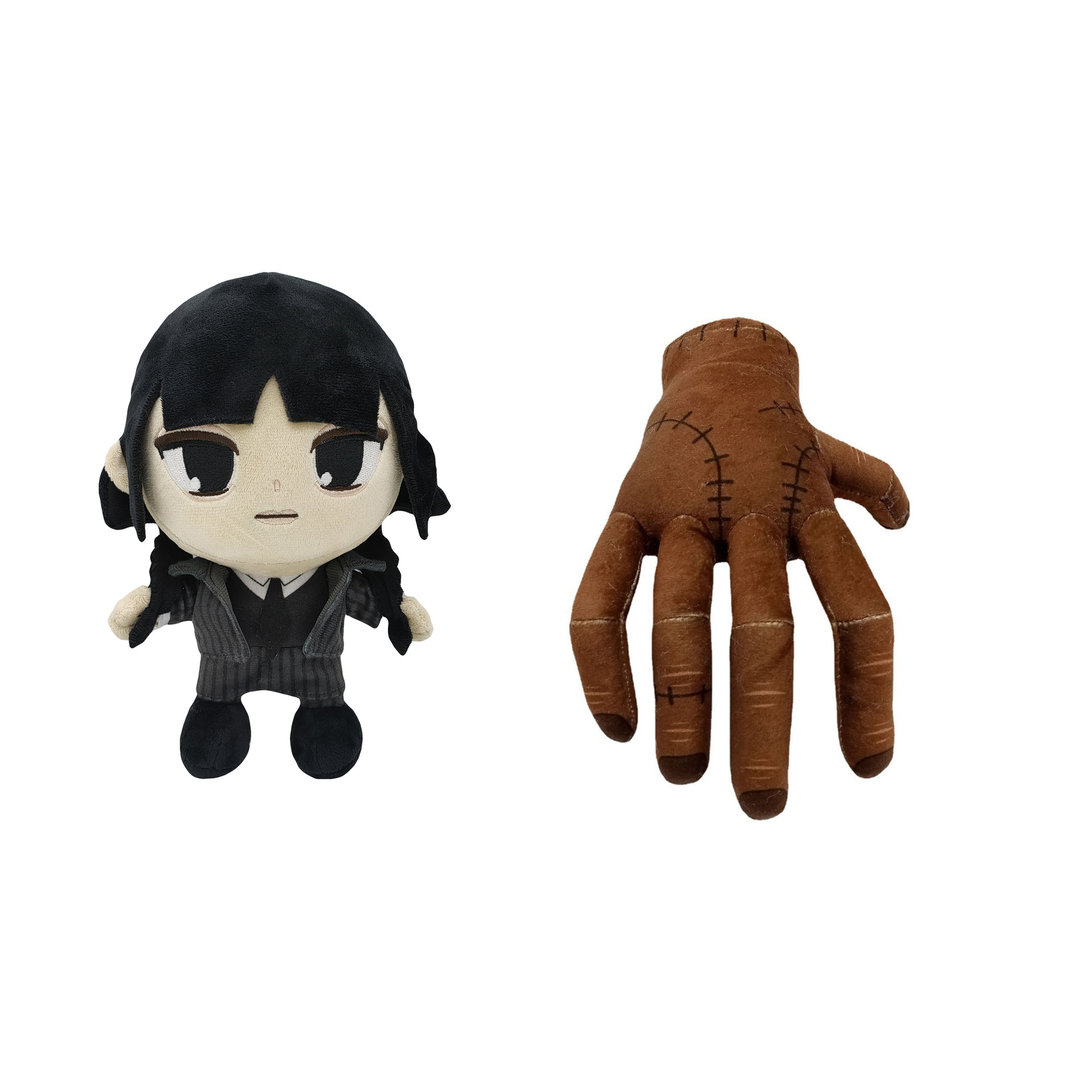 

New Arrival Cartoon Stuffed Animal Addams Wednesday Plush Toy, White