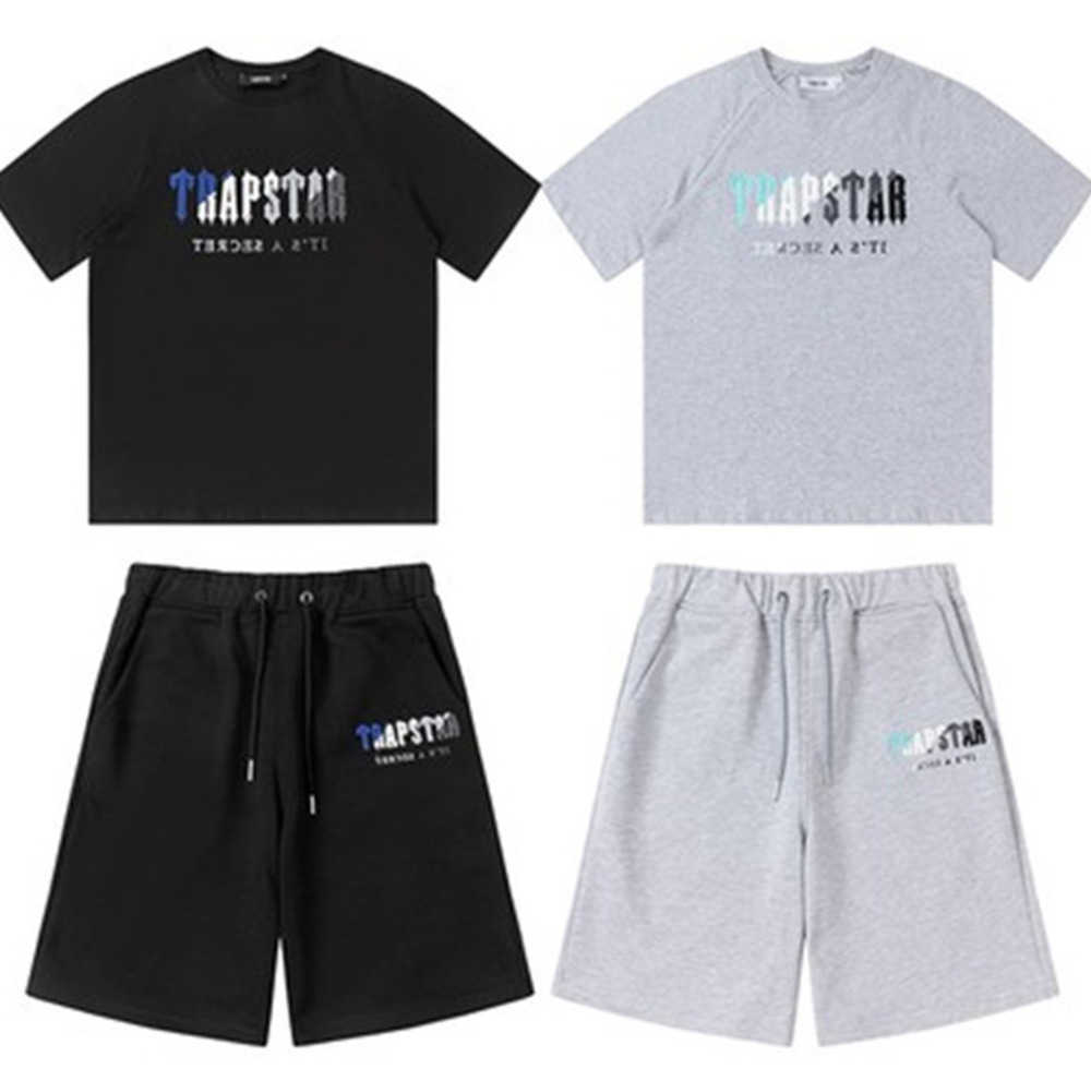 

23SS Summer Trapstar Man Designers Clothes Mens Women Short T Shirts Tracksuit Tees Or Shorts Sport T-shirt High Street Hip Hop Sports trend fashion 2023, 17