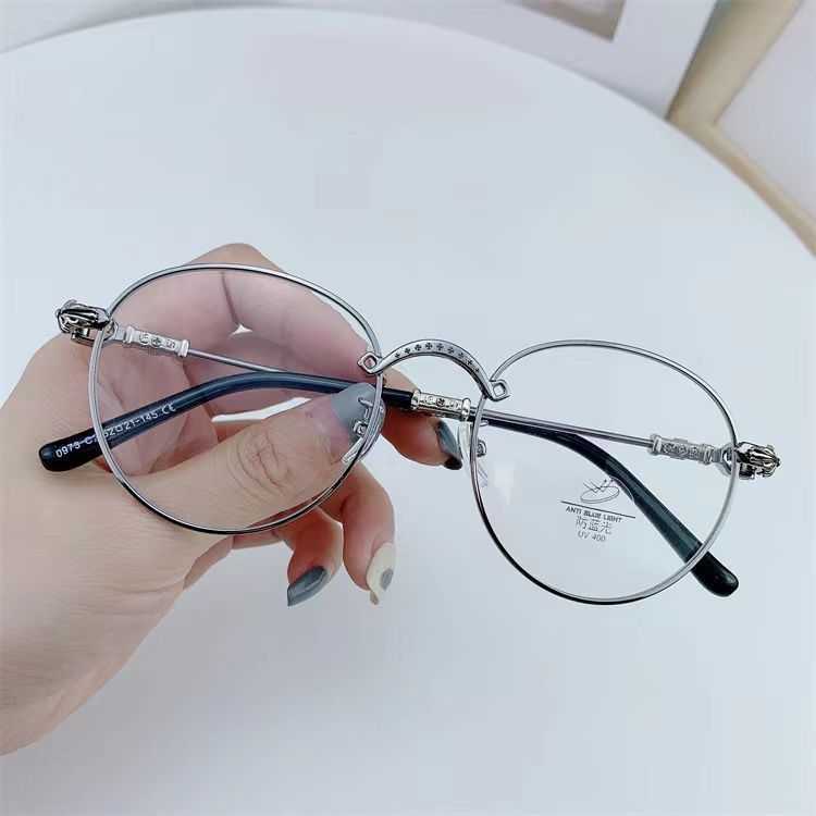 

Ch Cross Sunglasses Frames Designer Luxury Heart Men Eyeglass New Anti Blue Ray Myopia Plate Chromes Women Brand Glasses Ksau