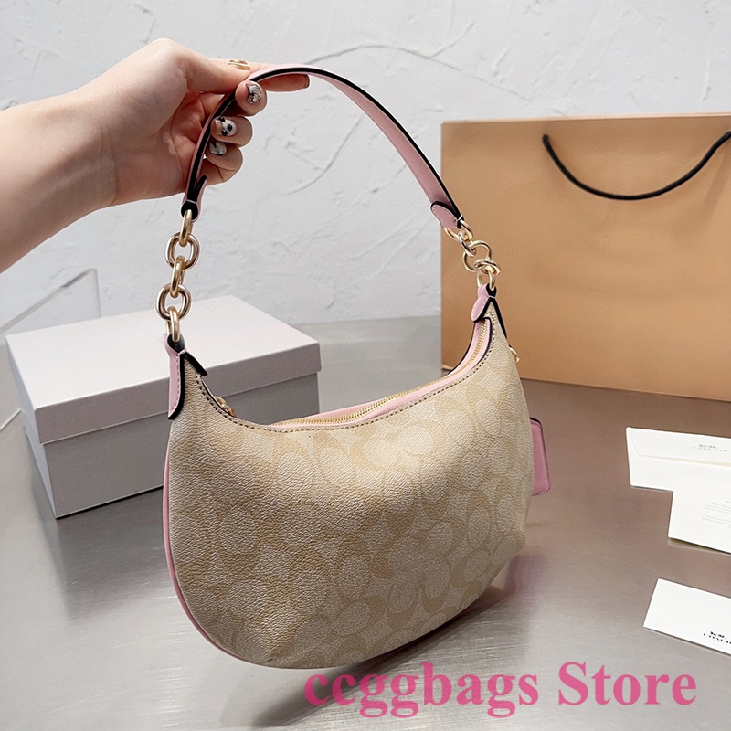 

Designer Bags Hobos Chain Shoulder Bag For Women Handbags Luxury Fashion Ladies The Totes Underarm Bga Wallet Purses Black White Pink Beige, 03