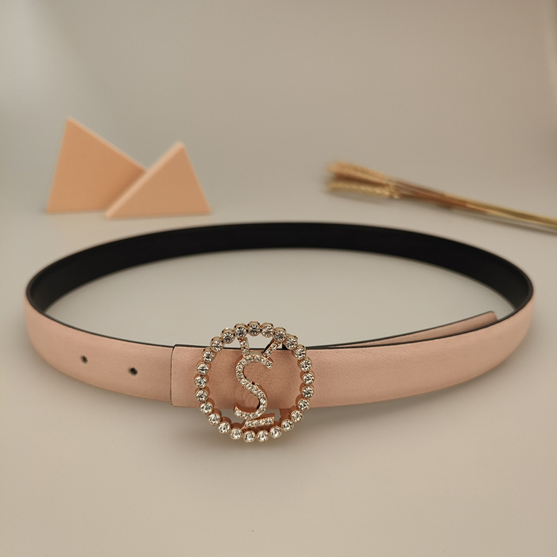 

Luxurys Designers Belts For Women Mens Fashion Leather Letter Buckle Belt Woman Diamond Waistband Girdle Ladies Cintura Ceintures 2302221BF, 2.5cm width