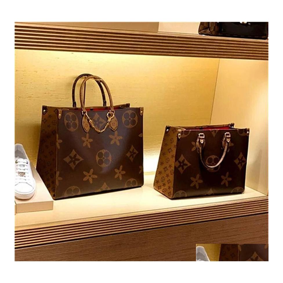 

Shoulder Bags Brand Highquality Womens Totes Designer Trend Color Matching Design Fashion Ladies Handbag Purse Large Capacity Casual Dh2Ix, Old flower